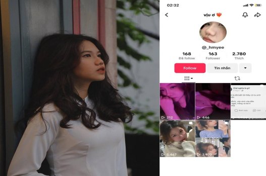 Clip sex tự ghi em TikToker siêu dâm