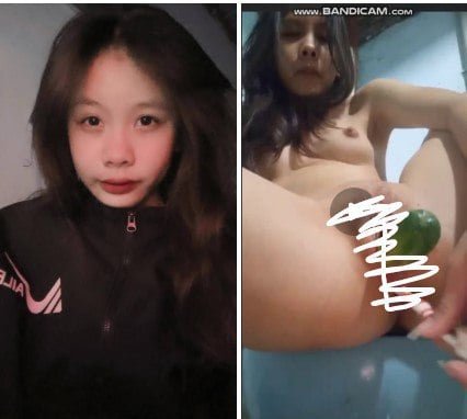 Phim 18+ với cô nữ sinh thích thủ dâm bằng dưa